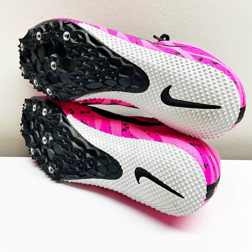 NEW Nike Zoom Rival S 9 Pink Blast Track Spikes Unisex Shoes - Picture 6 of 6